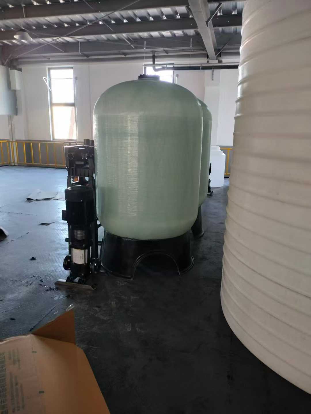 12吨纯水设备安装现场