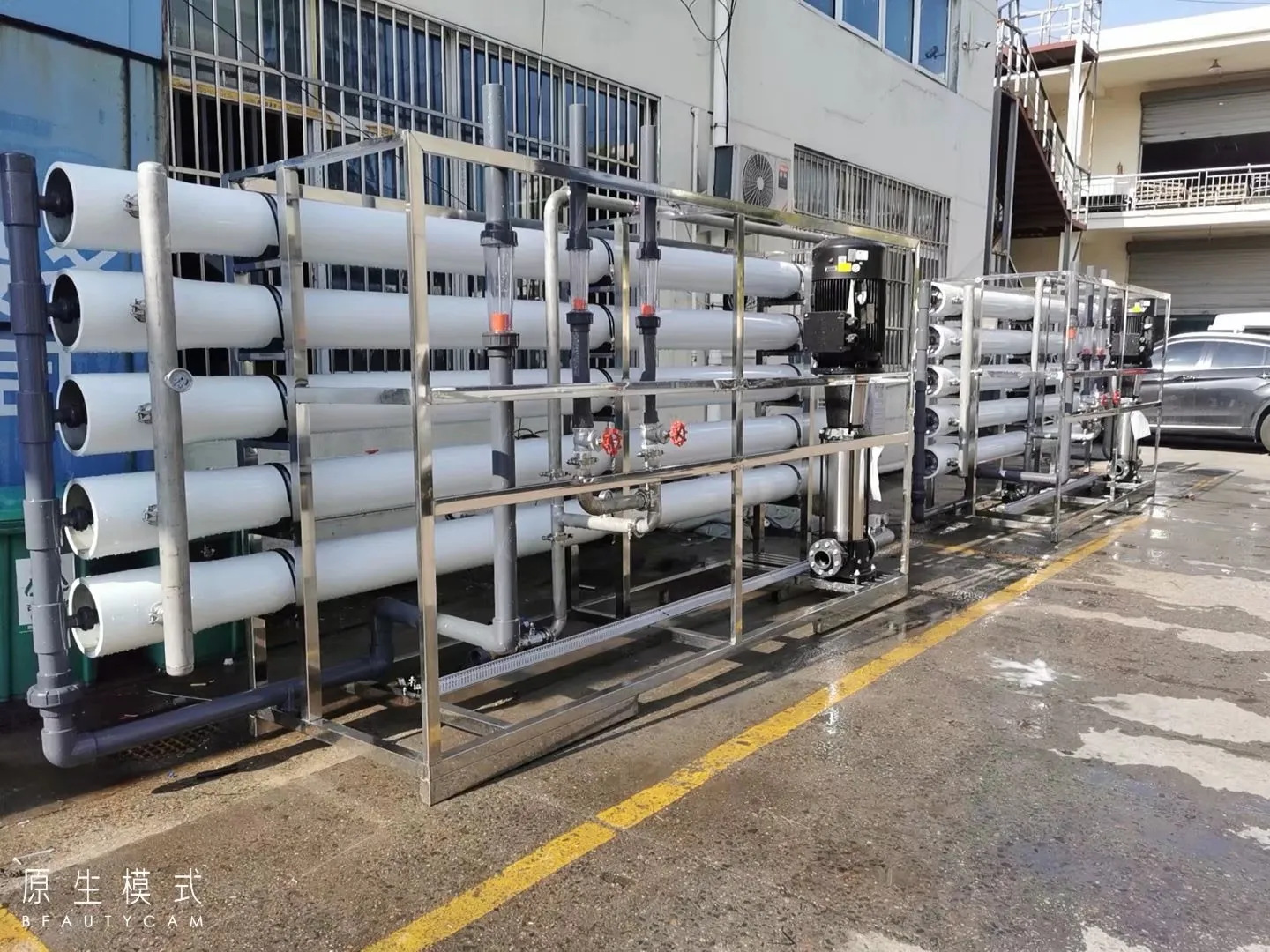 水中存在的难溶无机盐类成份的反渗透预处理系统设计